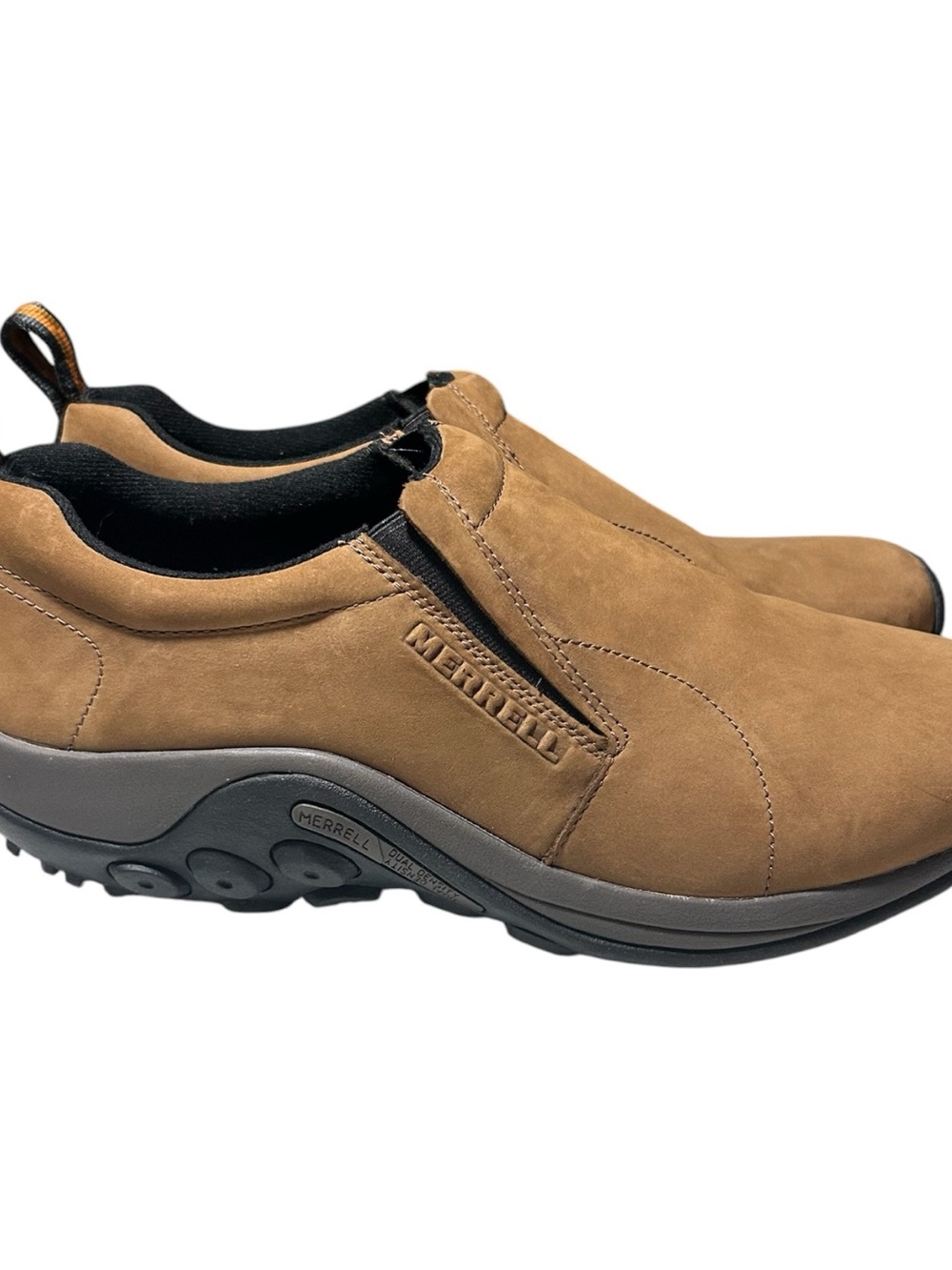 New Merrell Men’s Watweproof leather jungle Mocs size 12W Nubuck NWOB